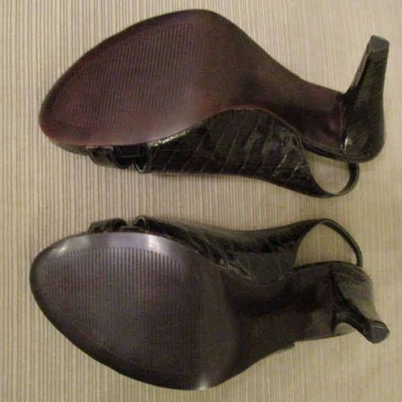 NWOT RALPH LAUREN ALLIGATOR EMBOSSED SHOES SALE - Picture 8 of 8